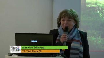 Årsstämma med Växjös kommunala bolag 2015: Växjö Energi