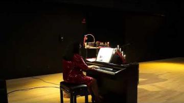 Piano Marly Azevedo Andersson Julkonsert Araby Park Arena 2019 12 14