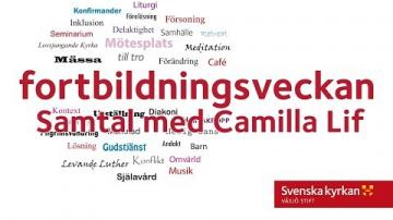 Fortbildningsveckan 2018 - Samtal med Camilla Lif